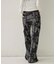 【WHO'S WHO gallery】アソート柄フレアパンツ