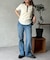 【U.S. POLO ASSN.】ワッフルヘンリーT