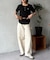 【U.S. POLO ASSN.】ワッフルヘンリーT