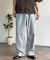 【COOLMAX?】タックワイドデニム