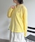 【U.S. POLO ASSN.】麻混ヘンリーニット