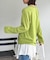 【U.S. POLO ASSN.】麻混ヘンリーニット