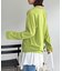 【U.S. POLO ASSN.】麻混ヘンリーニット