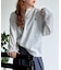 【U.S. POLO ASSN.】麻混ヘンリーニット