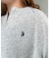 【U.S. POLO ASSN.】麻混ヘンリーニット