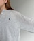 【U.S. POLO ASSN.】麻混ヘンリーニット