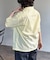 クロップドブロード開襟シャツ