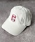 ワッペンチェックキャップ