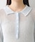 【Kastane】襟付きメッシュワンピース