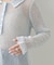 【Kastane】襟付きメッシュワンピース