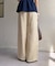 サマーツイードウエストドロストパンツ