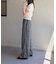 サマーツイードウエストドロストパンツ