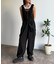 【2点セット】ストレッチナイロンパッカブルサロペ