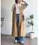 【2点セット】ストレッチナイロンパッカブルジップワンピース