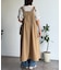 【2点セット】ストレッチナイロンパッカブルジップワンピース