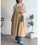 【2点セット】ストレッチナイロンパッカブルジップワンピース