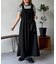 【2点セット】ストレッチナイロンパッカブルジップワンピース