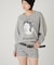 【WHO'S WHO gallery】リメイクスタッズスウェット