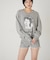 【WHO'S WHO gallery】リメイクスタッズスウェット