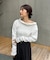 【CAPRICIEUX LE'MAGE】バルーンネックロンT