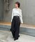 【CAPRICIEUX LE'MAGE】バルーンネックロンT