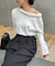 【CAPRICIEUX LE'MAGE】バルーンネックロンT