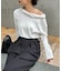 【CAPRICIEUX LE'MAGE】バルーンネックロンT