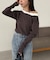 【CAPRICIEUX LE'MAGE】バルーンネックロンT