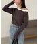 【CAPRICIEUX LE'MAGE】バルーンネックロンT