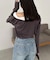 【CAPRICIEUX LE'MAGE】バルーンネックロンT