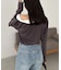 【CAPRICIEUX LE'MAGE】バルーンネックロンT