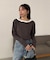 【CAPRICIEUX LE'MAGE】バルーンネックロンT