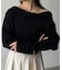 【CAPRICIEUX LE'MAGE】バルーンネックロンT