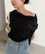 【CAPRICIEUX LE'MAGE】バルーンネックロンT