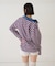 【WHO'S WHO gallery】マルチボーダーギャザーポロ