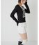 【WHO'S WHO gallery】レースリメイクメッセージトップス