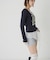 【WHO'S WHO gallery】レースリメイクメッセージトップス