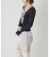 【WHO'S WHO gallery】レースリメイクメッセージトップス