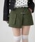 【WHO'S WHO gallery】ファイヤーマンミリタリーラップスカート