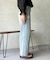 ダメージレースデニムパンツ