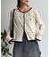 【U.S. POLO ASSN.】フェイクレイヤードシアーカーディガン