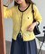 【U.S. POLO ASSN.】フェイクレイヤードシアーカーディガン