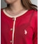 【U.S. POLO ASSN.】フェイクレイヤードシアーカーディガン