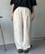 シアー花柄刺繍パンツ
