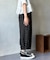 裾フリルドットパンツ