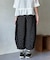裾フリルドットパンツ