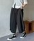 裾フリルドットパンツ
