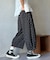 裾フリルドットパンツ