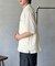 ワッペンドビー半袖開襟シャツ