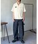 ワッペンドビー半袖開襟シャツ